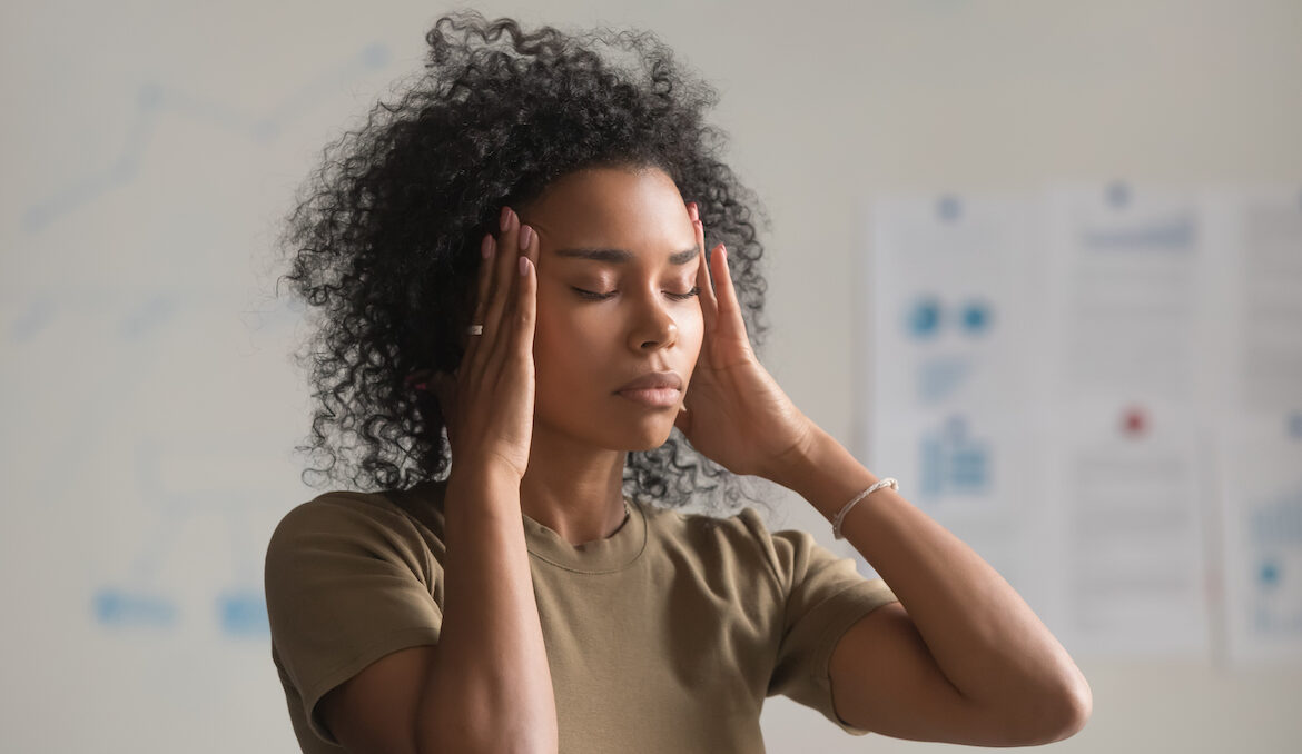 Featured image for How To Give Yourself an Eyebrow Massage—the 30-Second Solve That Can Help With Headaches