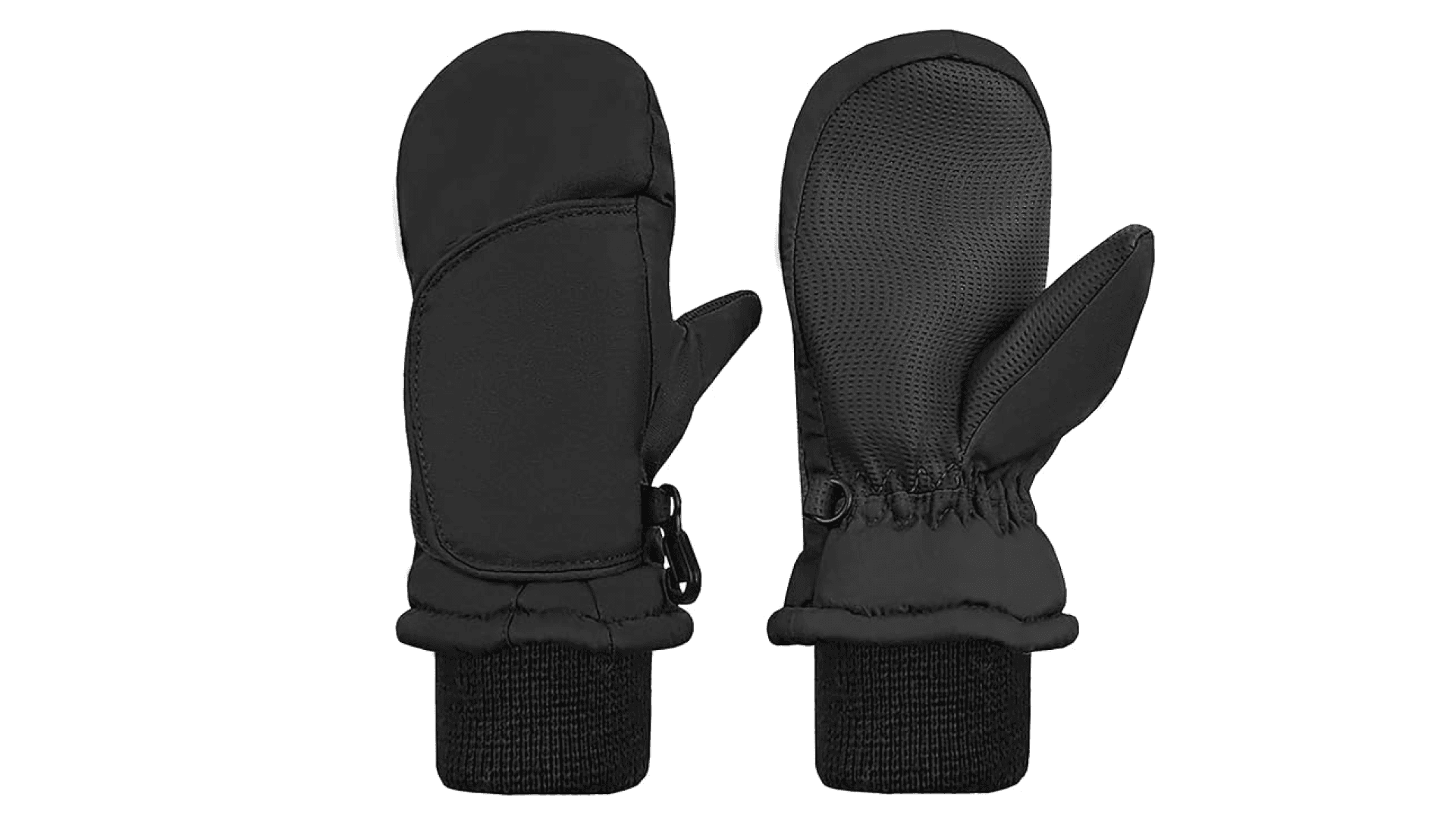 black mittens