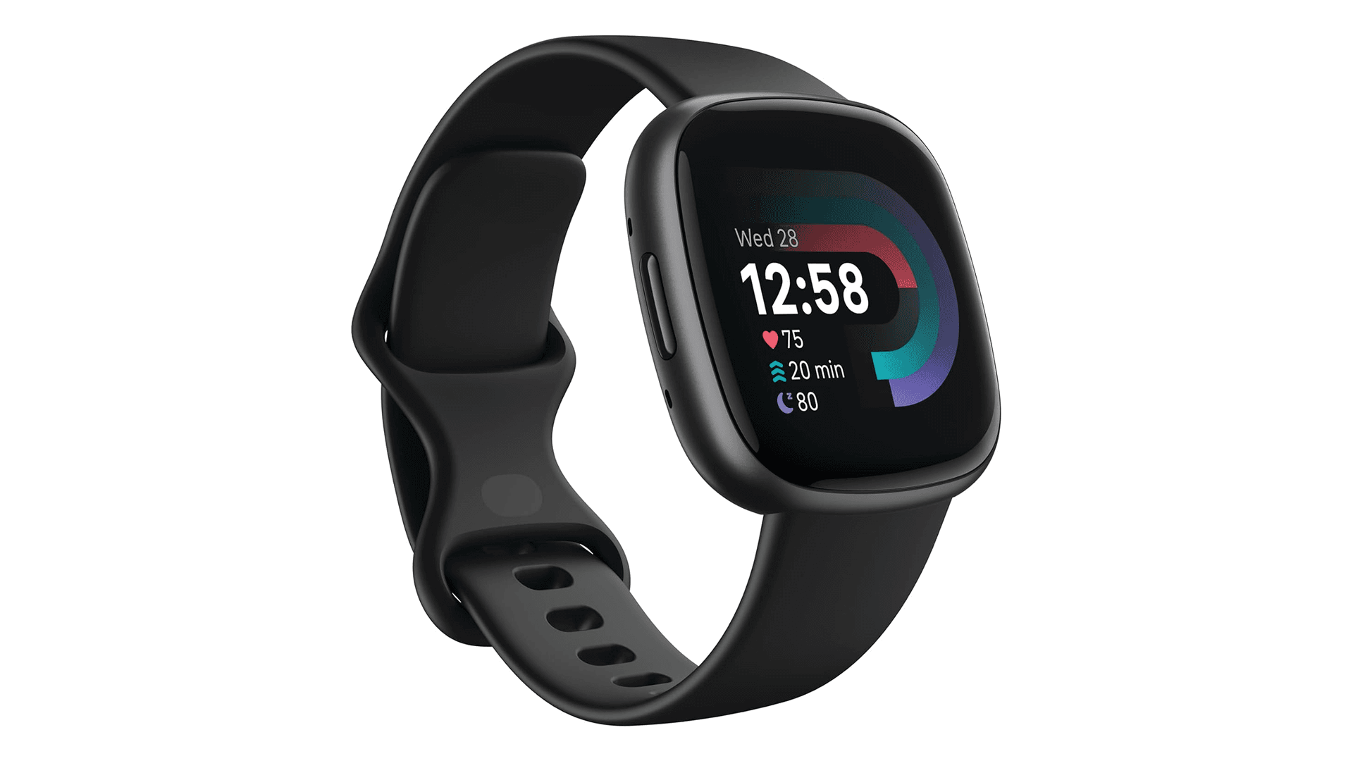 Fitbit Versa 4 smartwatch in black