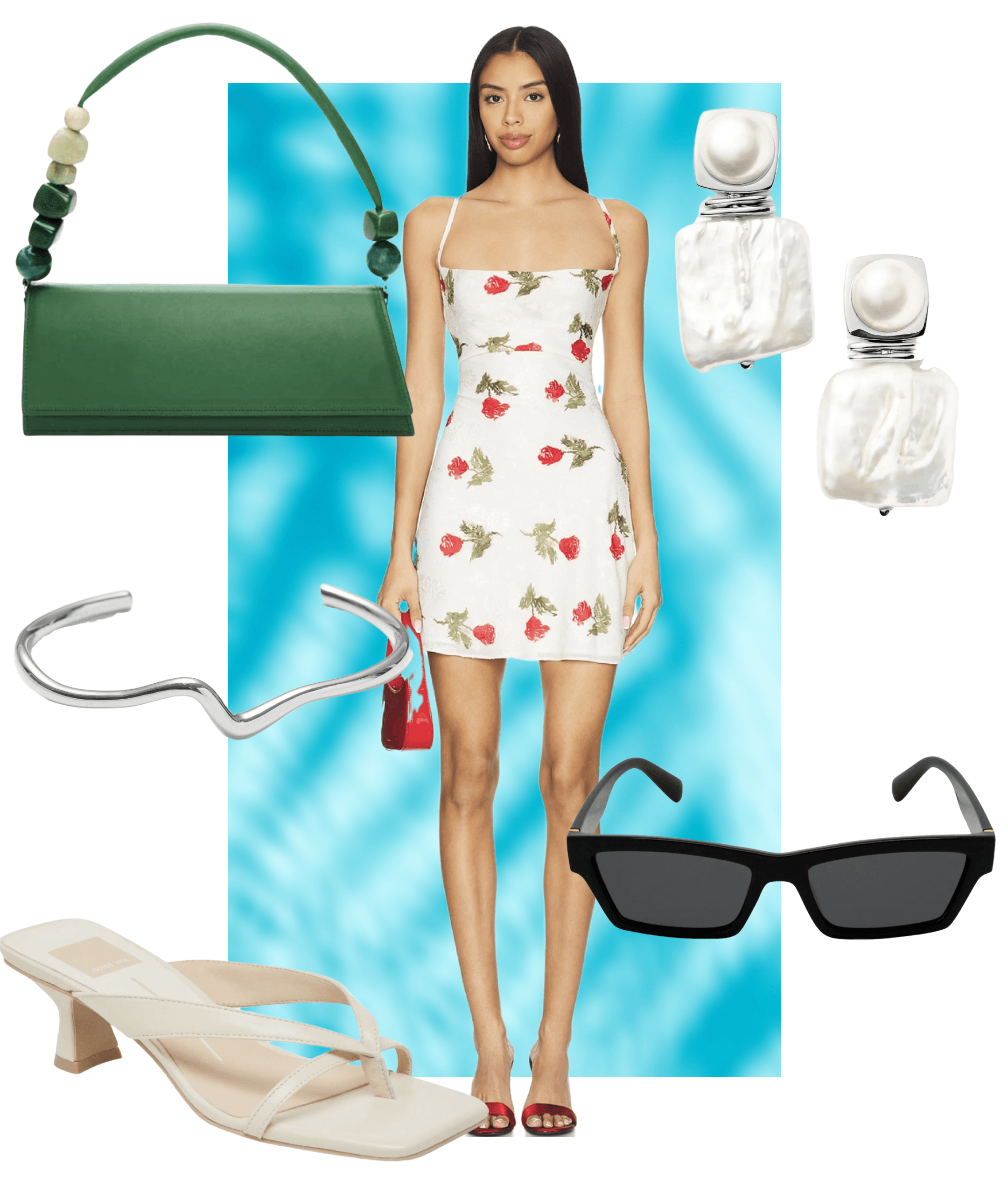 mini dress vacation outfit