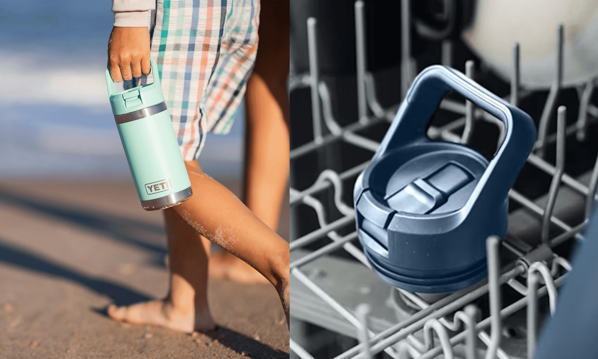 YETI Rambler Jr. 12 oz Kids Bottle, with Straw Cap, Ultramarine Violet