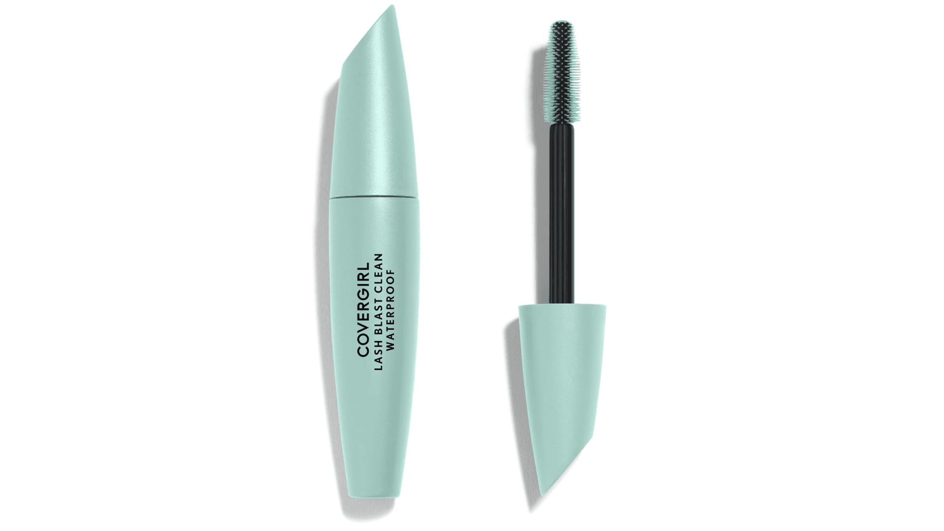 Light teal tube of mascara