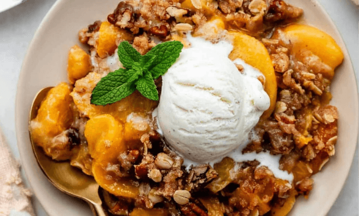 Peach-Pecan Crisp