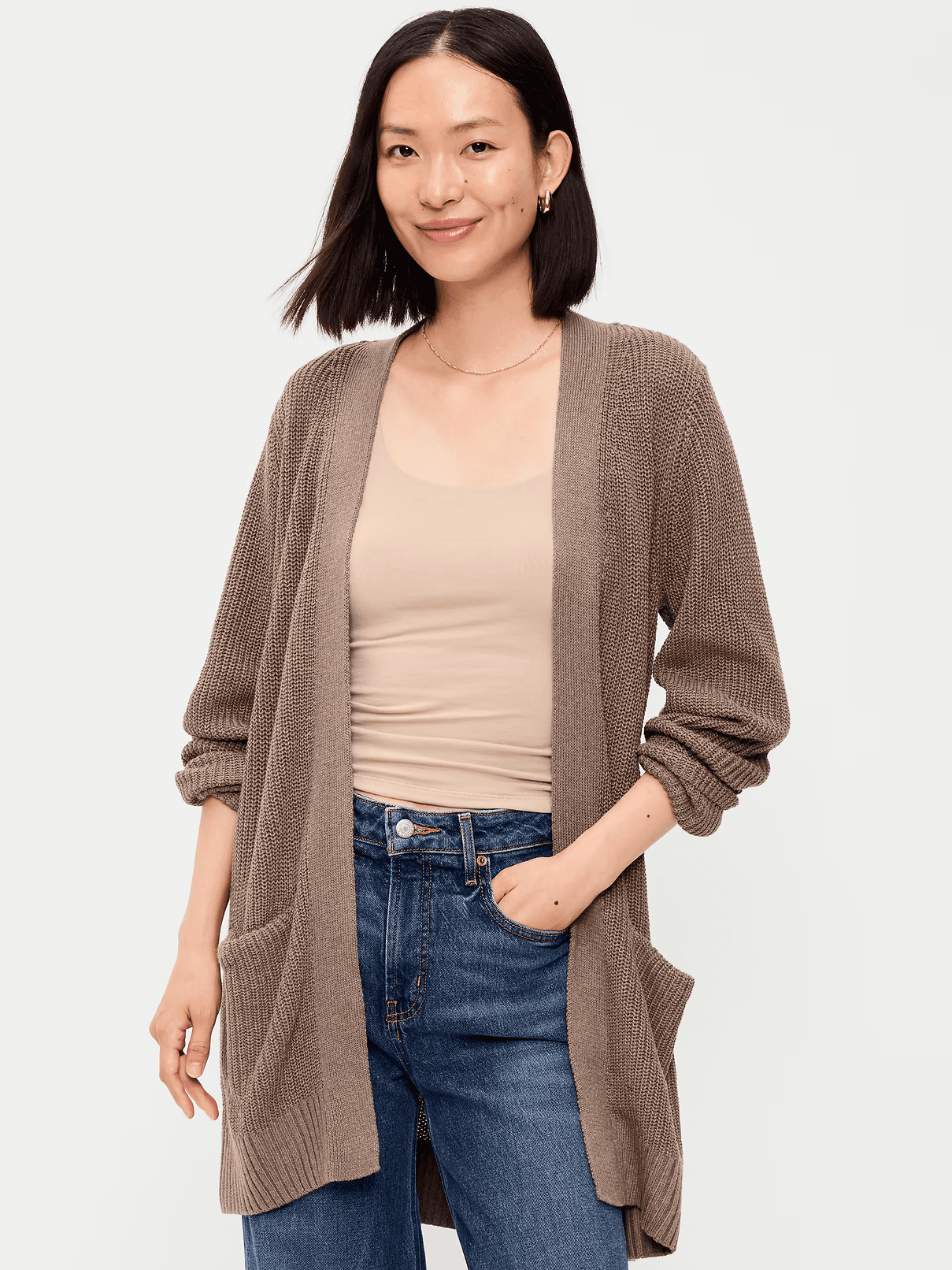 Old Navy Longline Open-Front Wrap