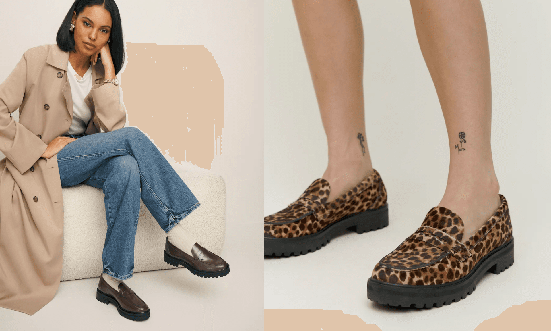 Reformation Chunky Loafers Comfortable