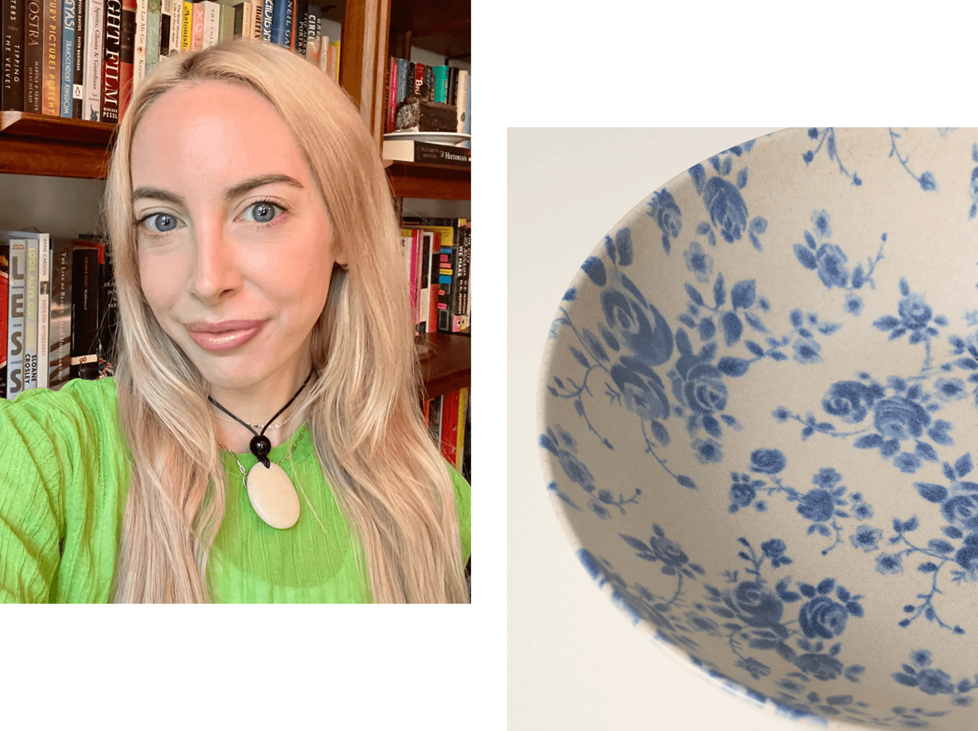 Caroline Goldstein and Bowl