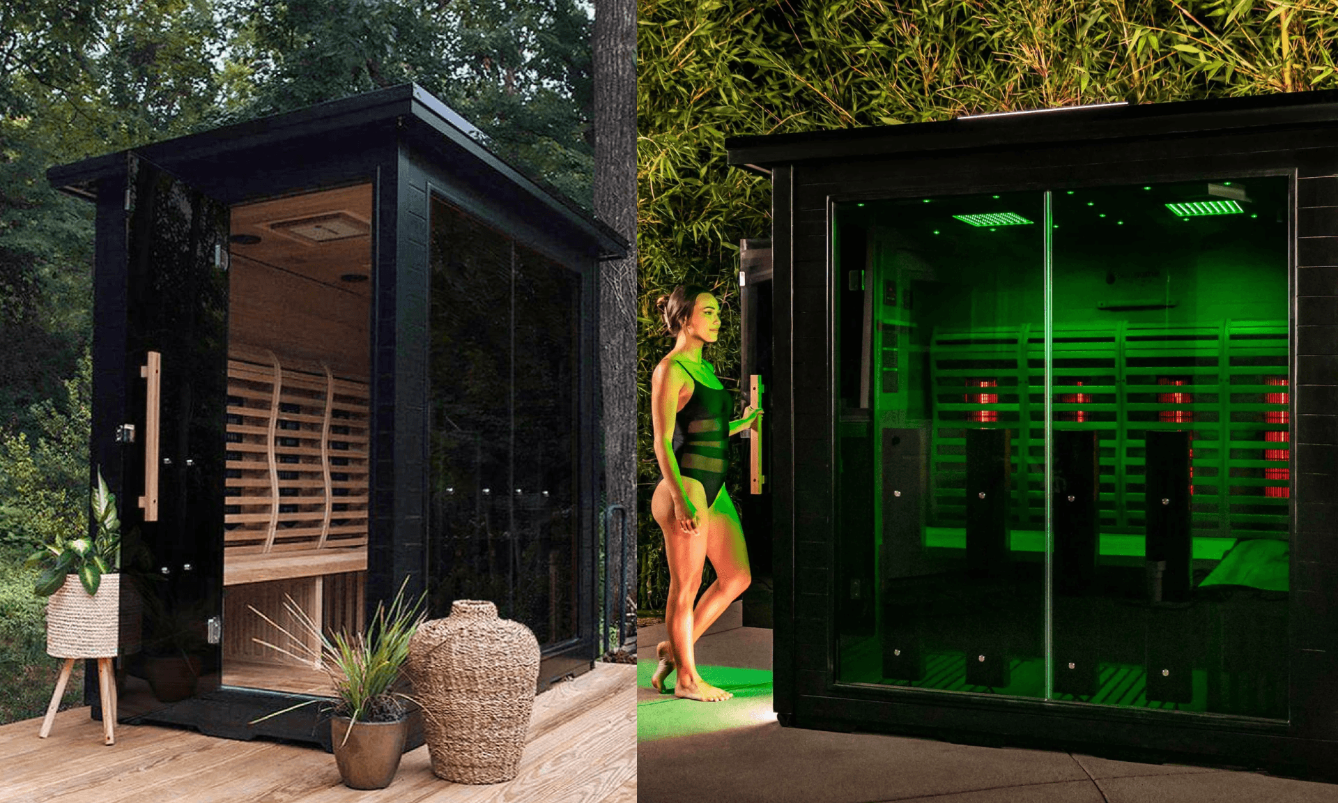 Sun Home Luminar™ Outdoor 5-Person Full Spectrum Infrared Sauna
