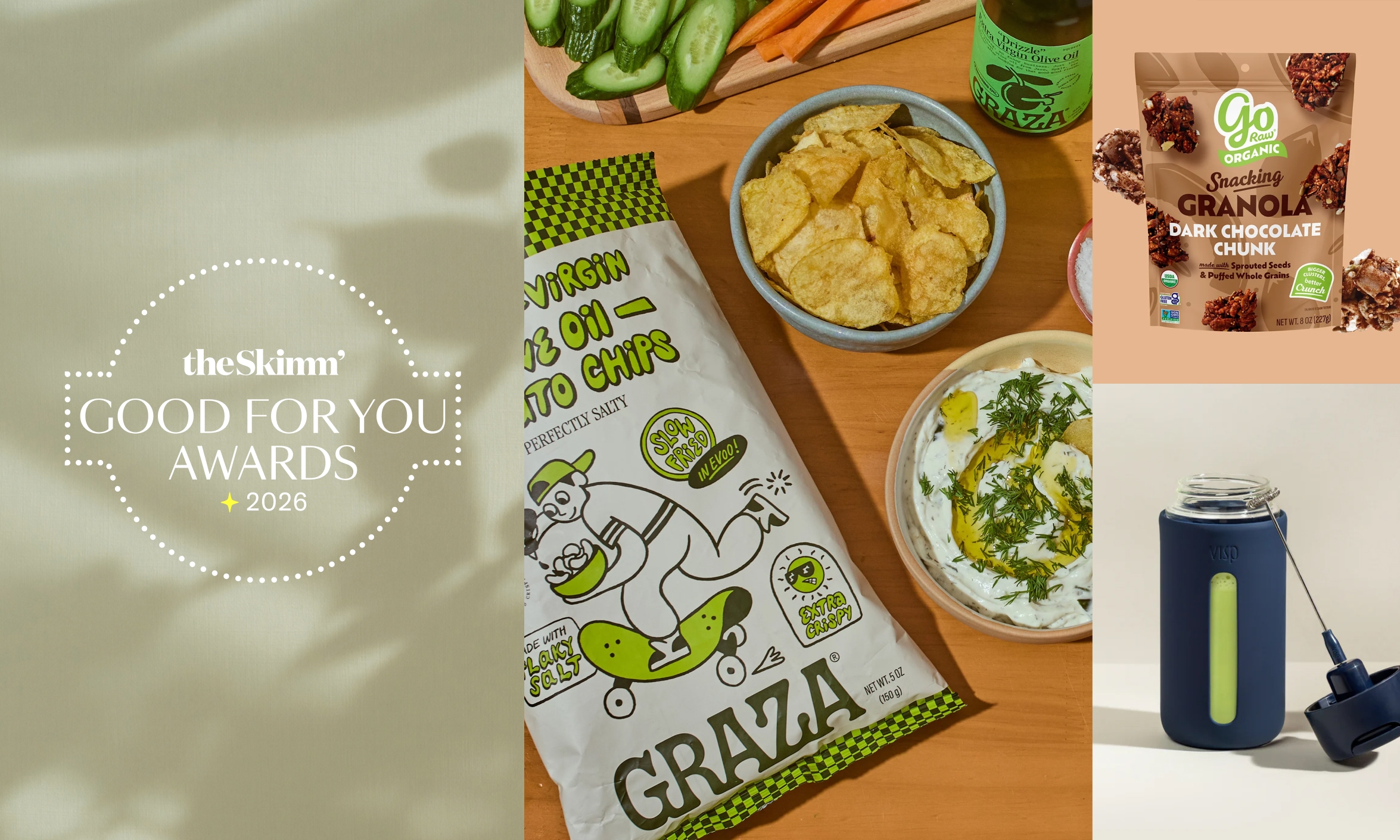 the best snacks and drinks that earned a 2026 Good for You Award