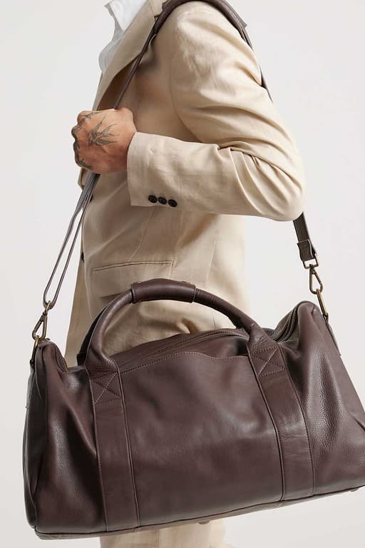 Nappa Leather Duffle Bag