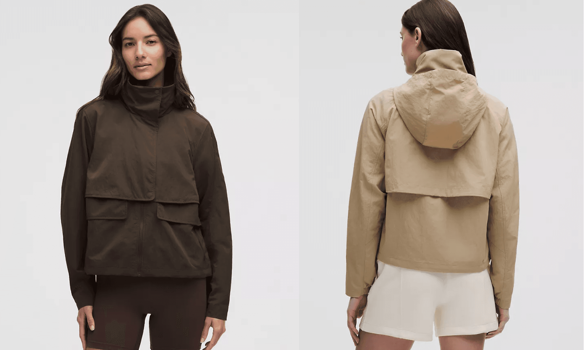 Lululemon Everything Jacket Cropped Trench