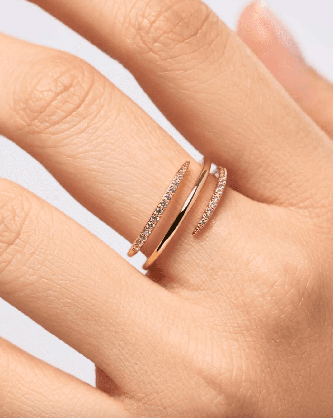 ana luisa Oren Triple claw ring