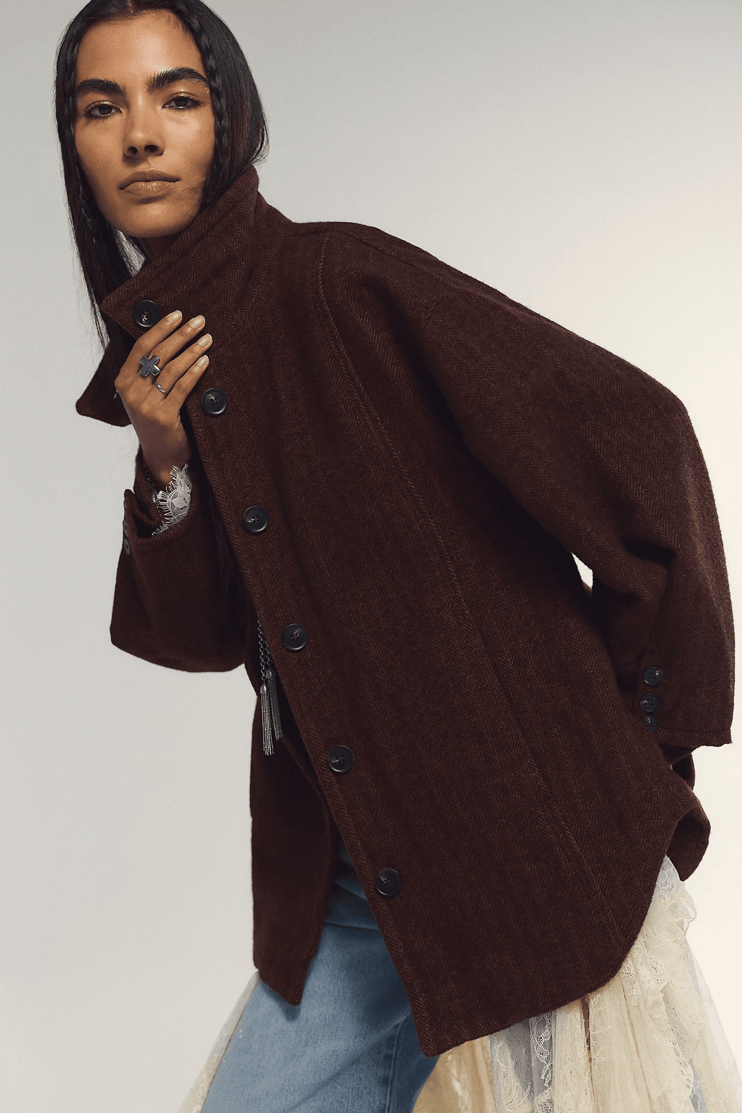 Free People Beau Cocoon Coat
