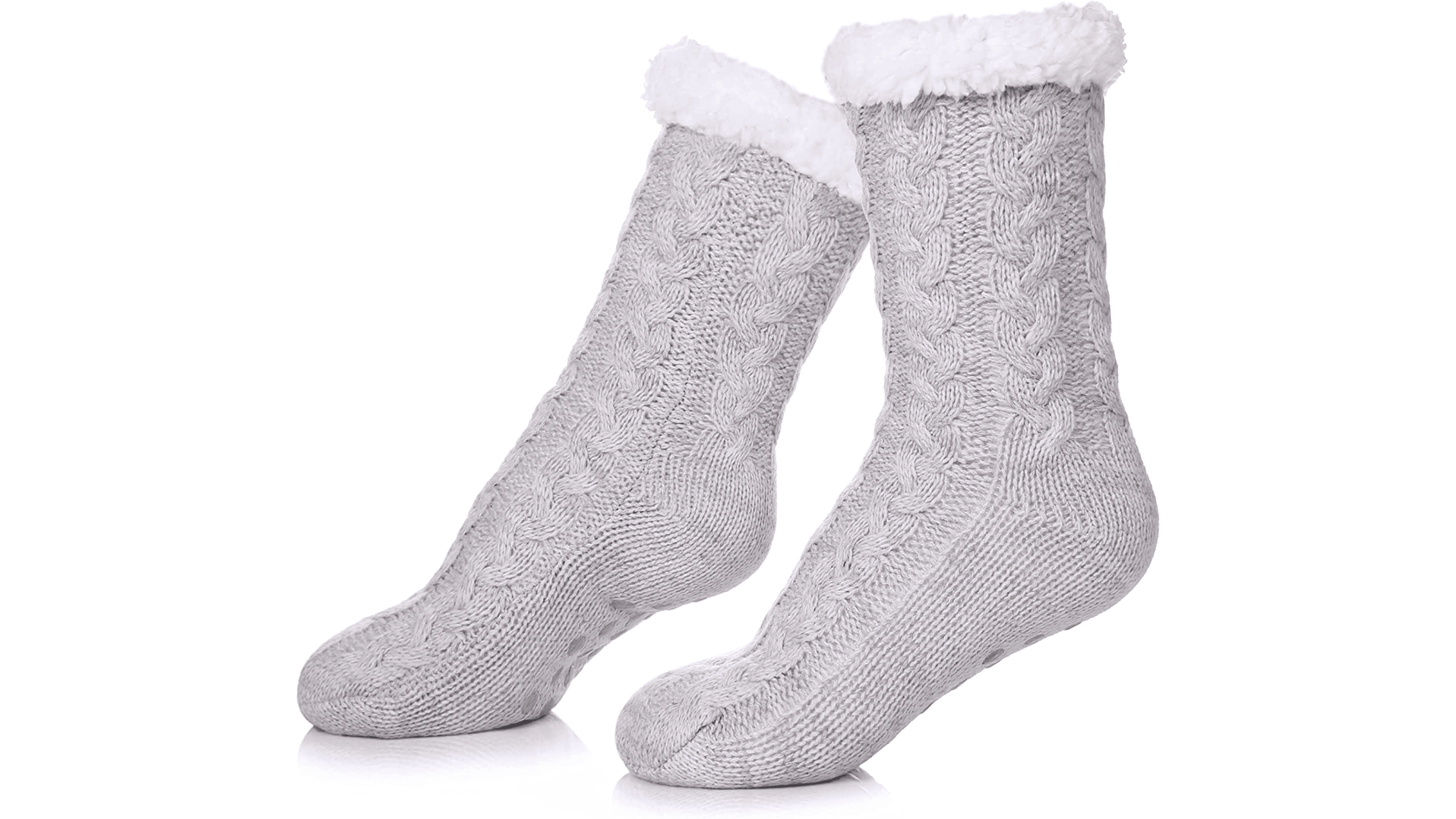 Fleece-lined socks