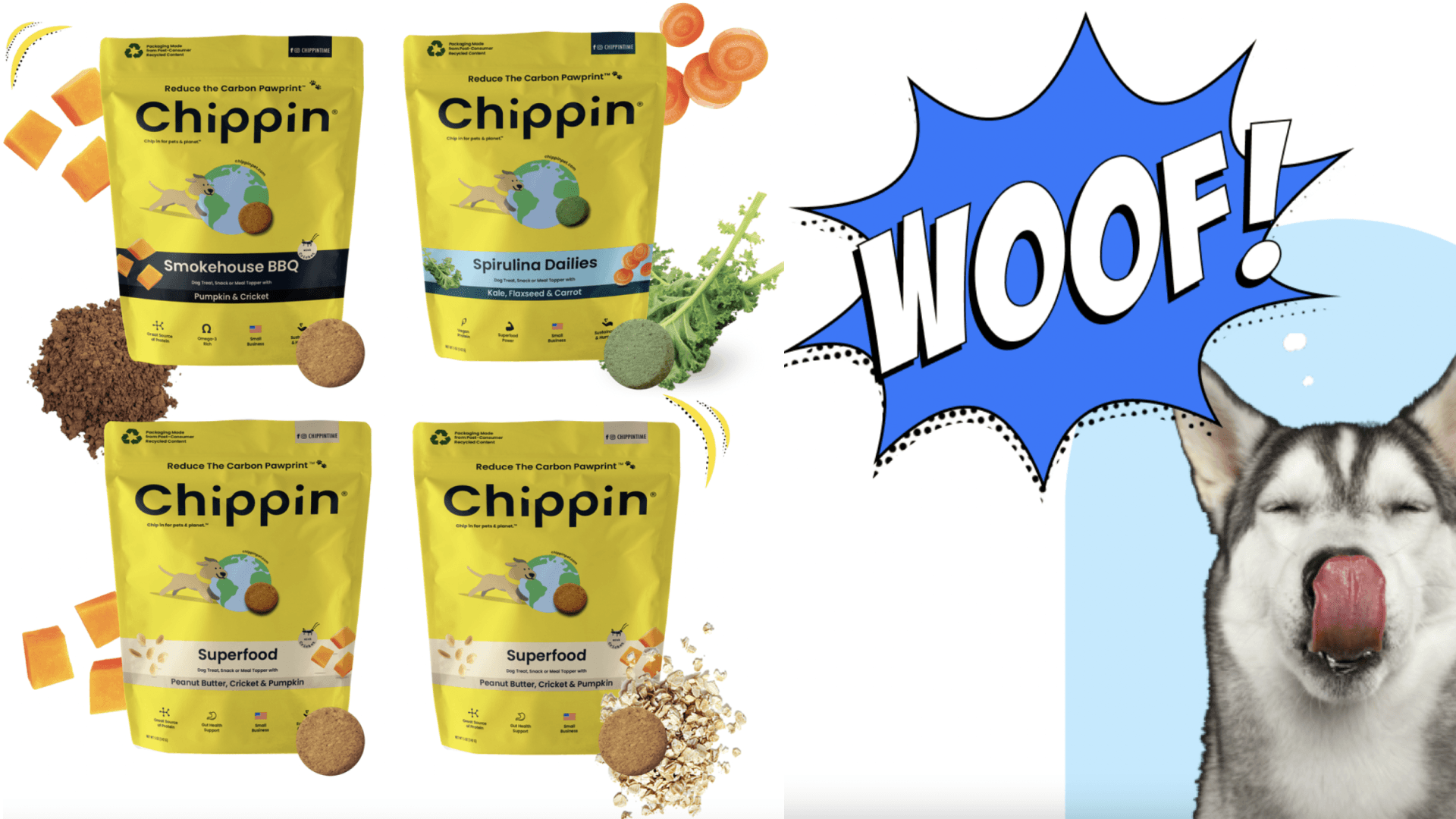 Chippin dog treats to keep your pet healthy