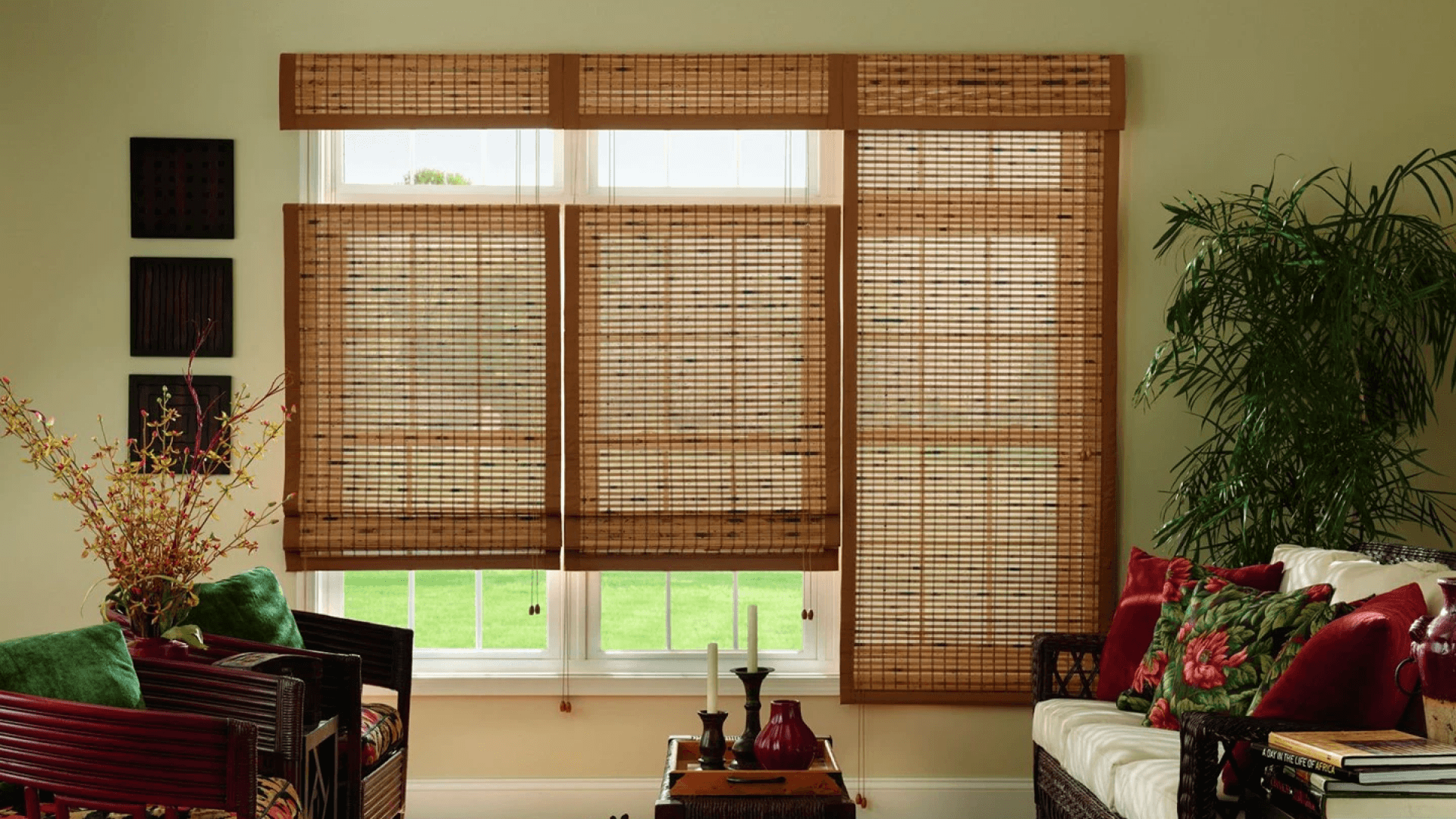 Wood curtains