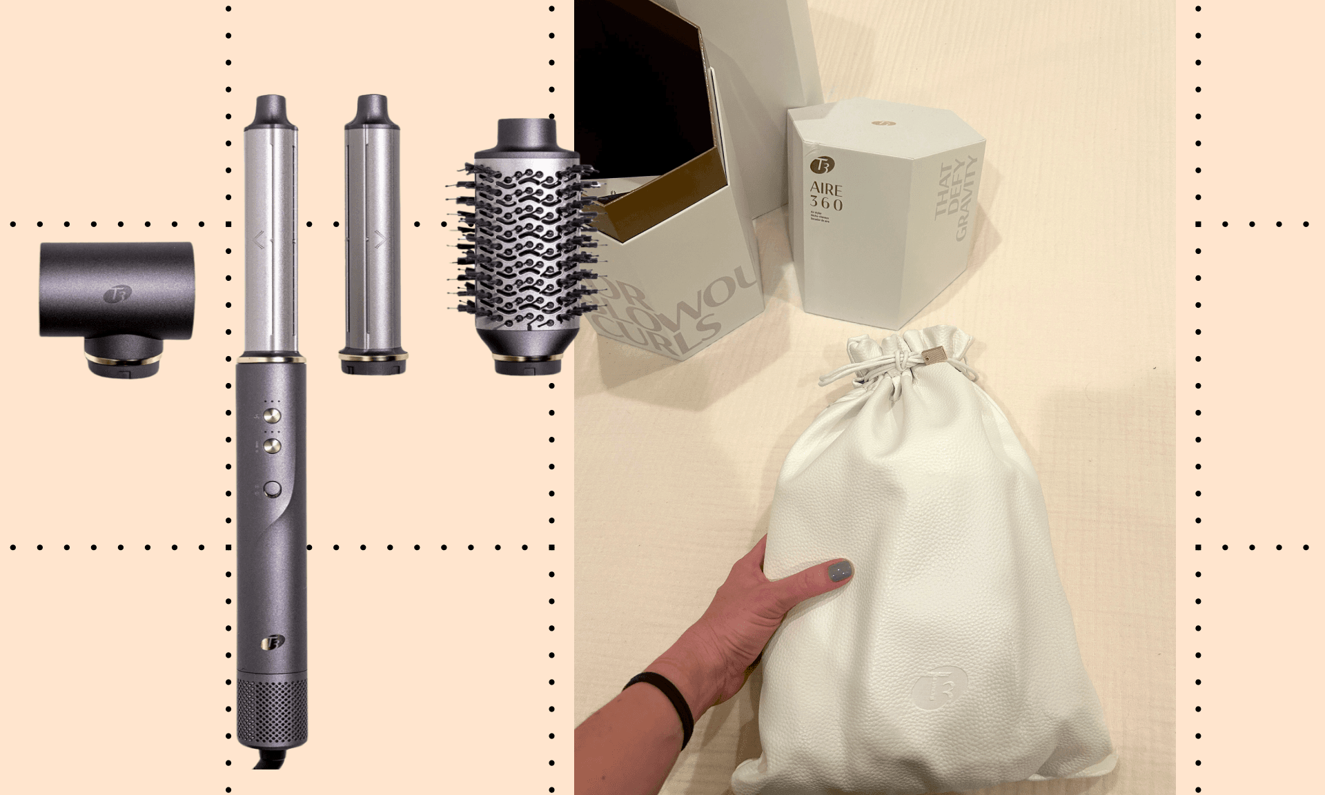 Skimm Tested: T3 Aire 360 Ceramic Air Styler Blowout Kit