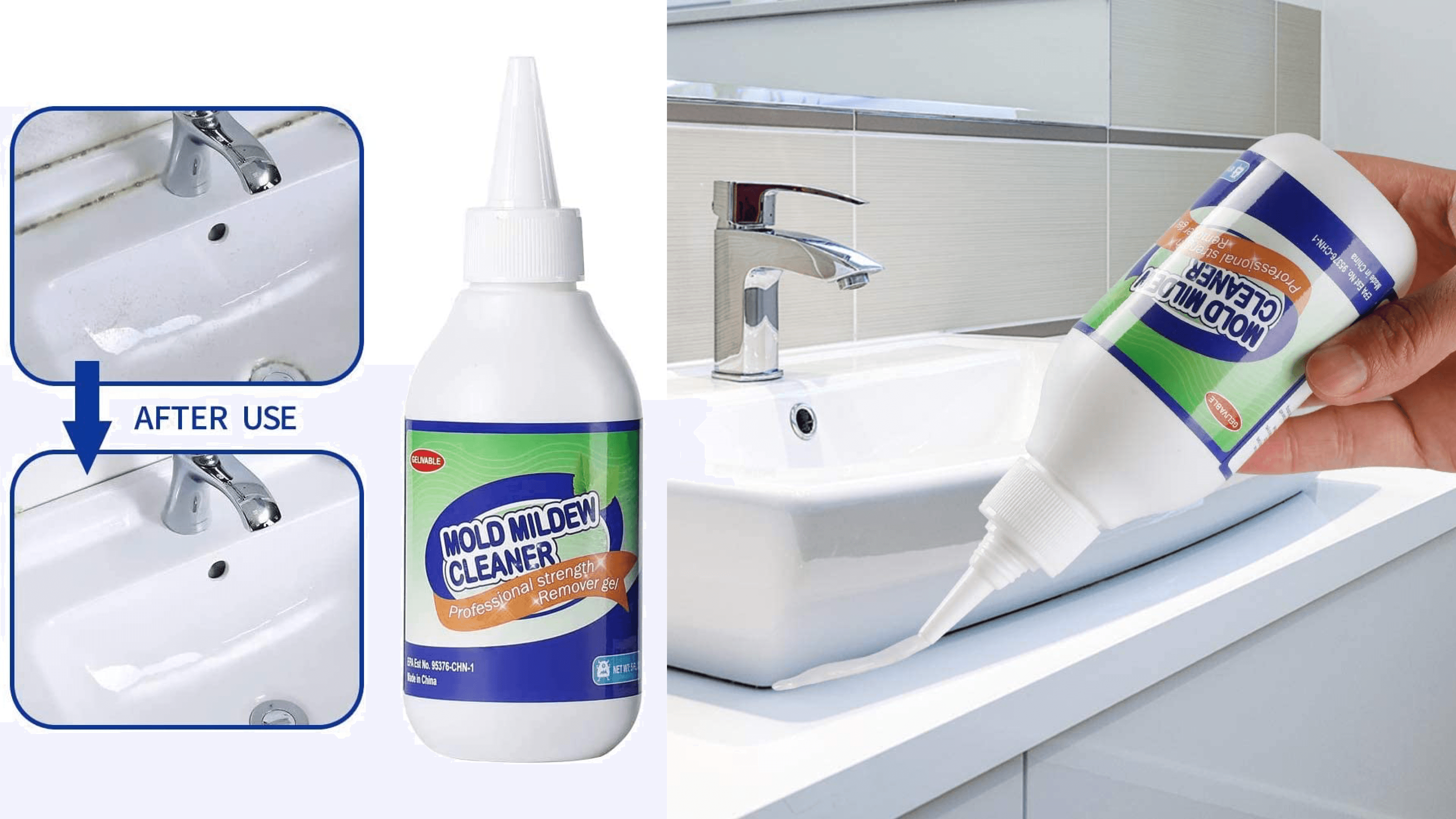 mold and mildew removing gel