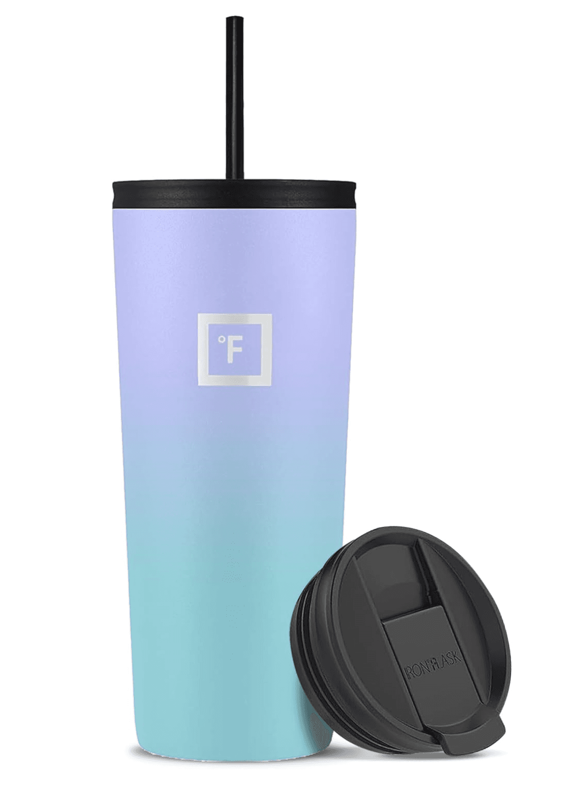 Reusable Water Bottle with Straw