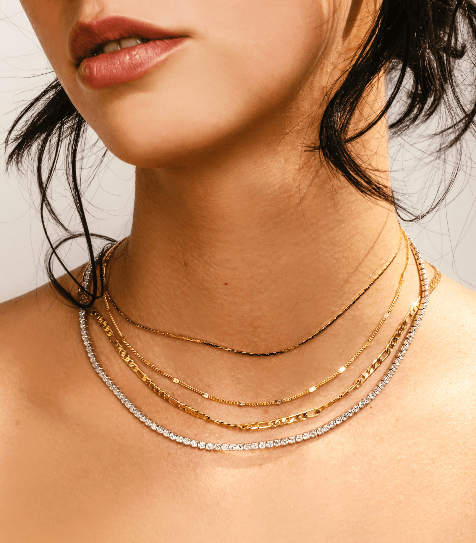 Artizan Joyeria I Do Layered Necklace Set