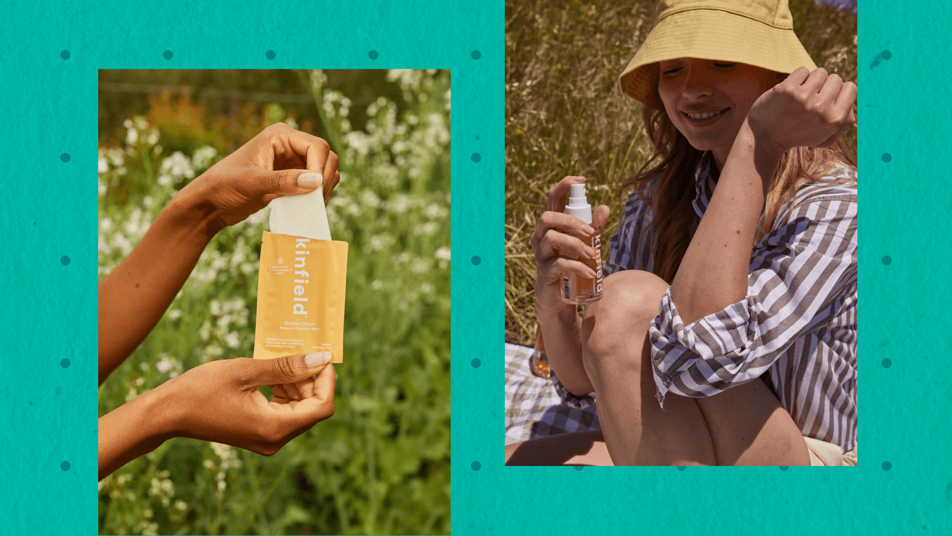 kinfield bug repellent wipes and bug spray