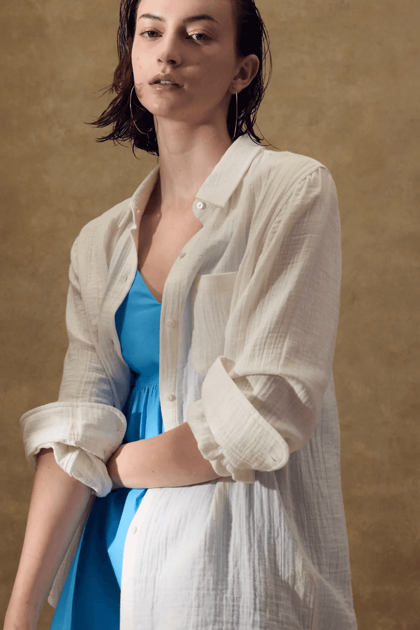 cotton gauze shirt