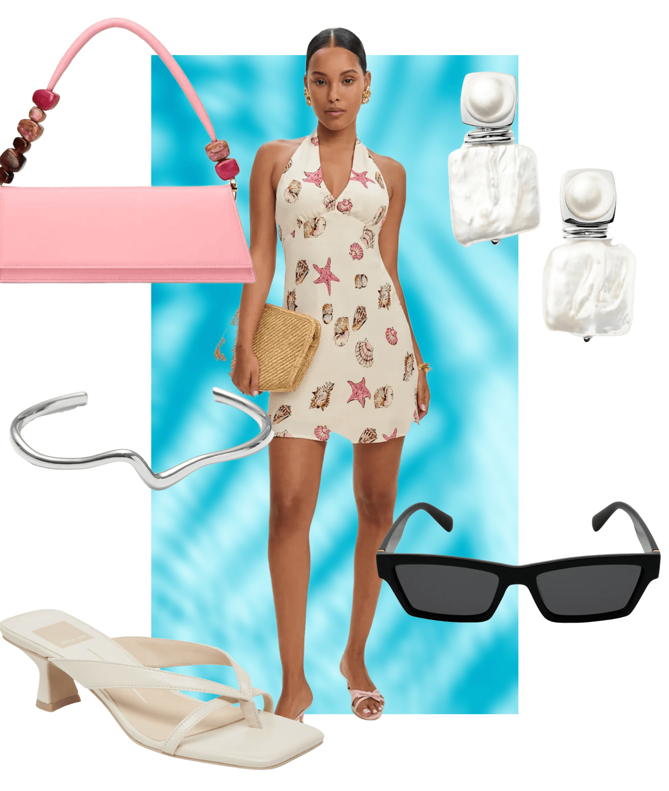 mini dress vacation outfit