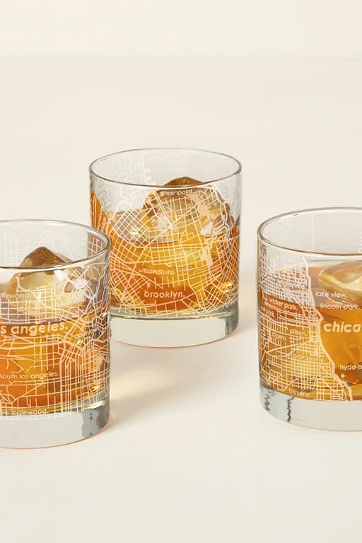 Urban Map Glass
