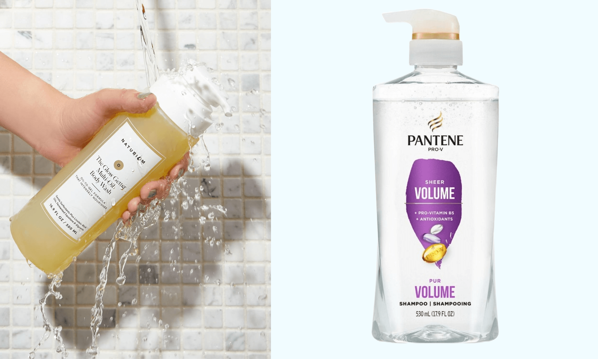 bodywash, shampoo