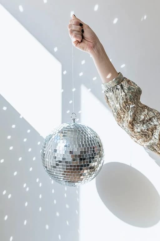 8 Inch Disco Ball Decor