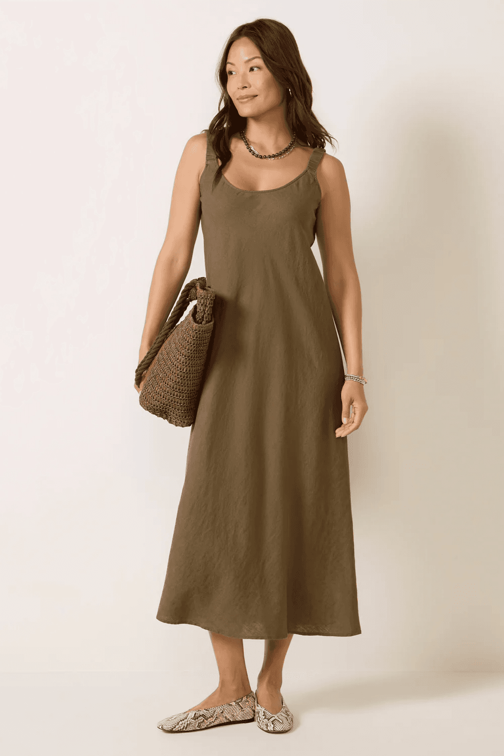 Evereve Z Supply Maren Linen Dress