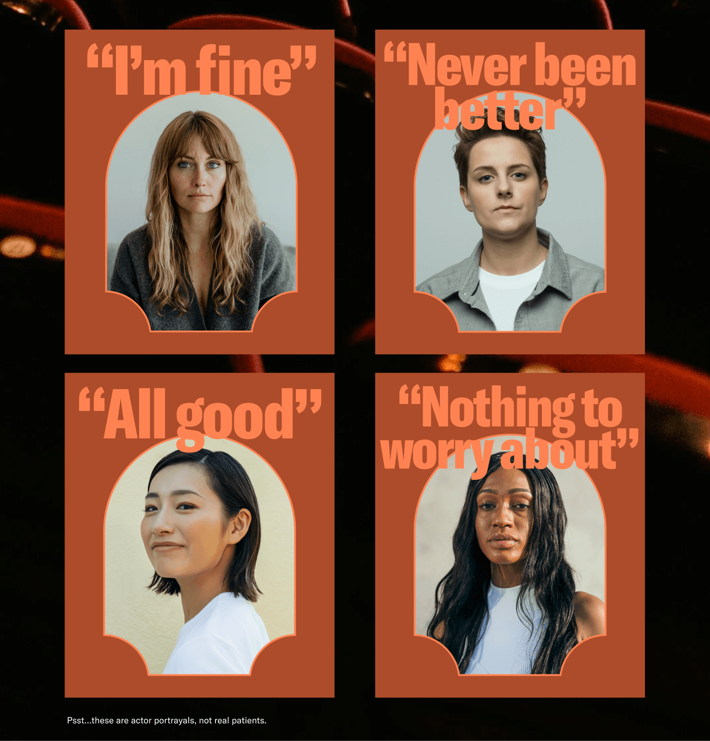 portraits of women
