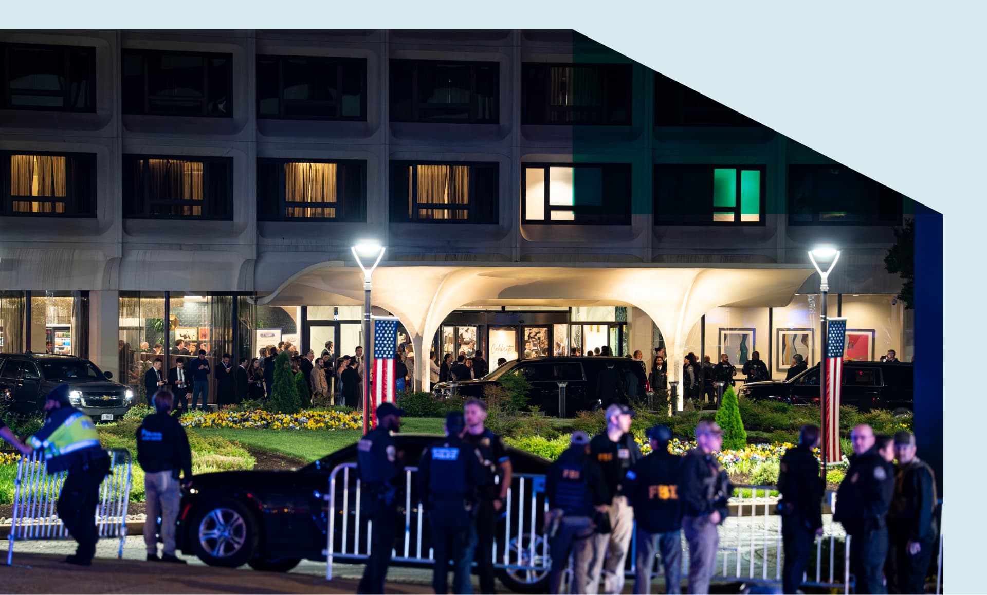 A Seine river bus boat docks in front the Eiffel Tower adorned with Olympic rings ahead of the Paris 2024 Olympic and Paralympic Games in Paris in July 16, 2024
