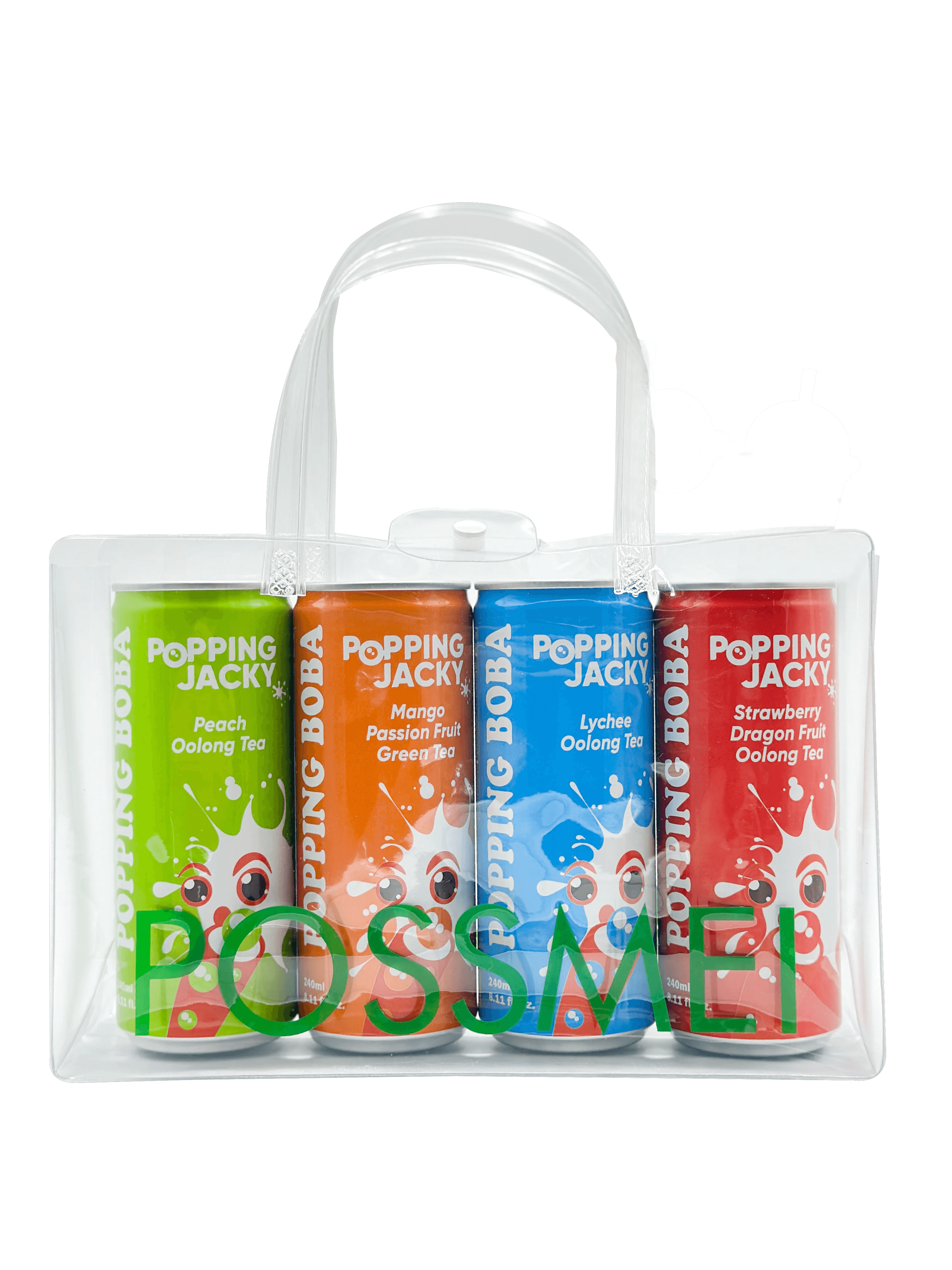 Popping Jacky 4-Pack Assorted Flavors