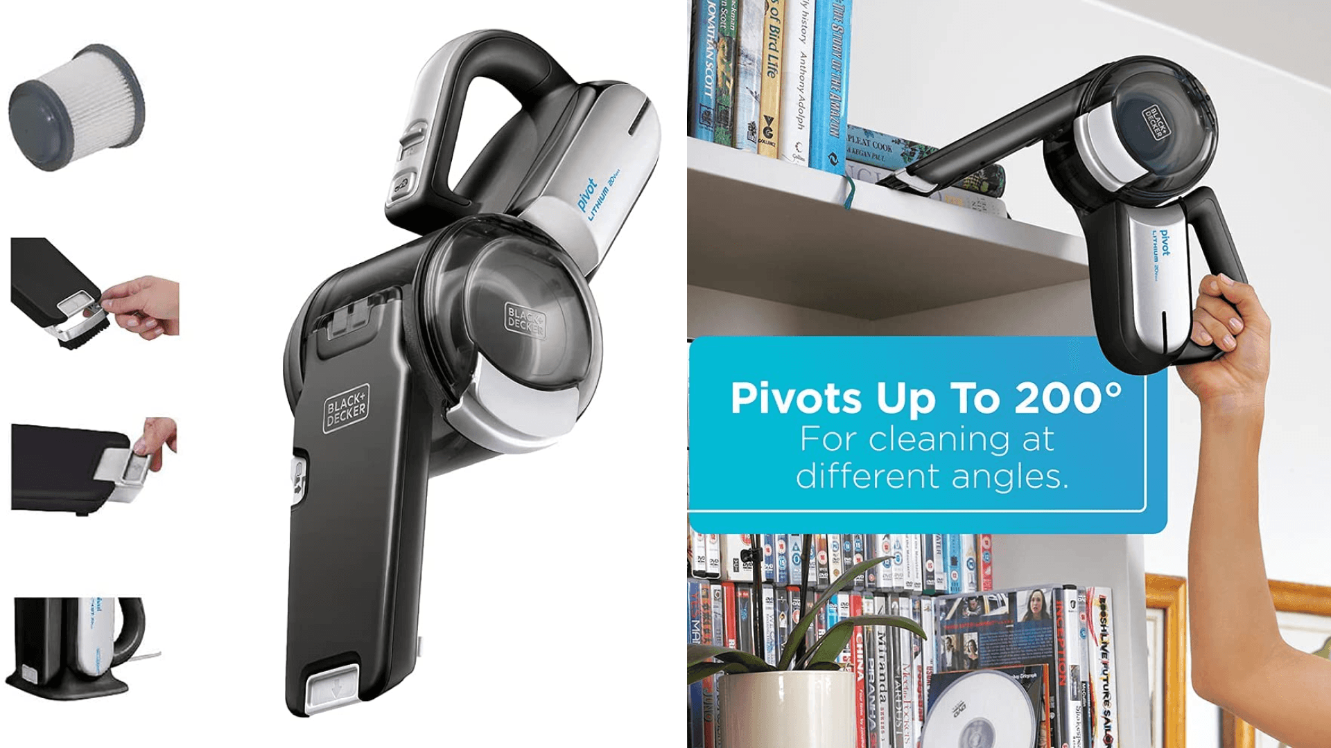 Black and Decker handheld vacuum