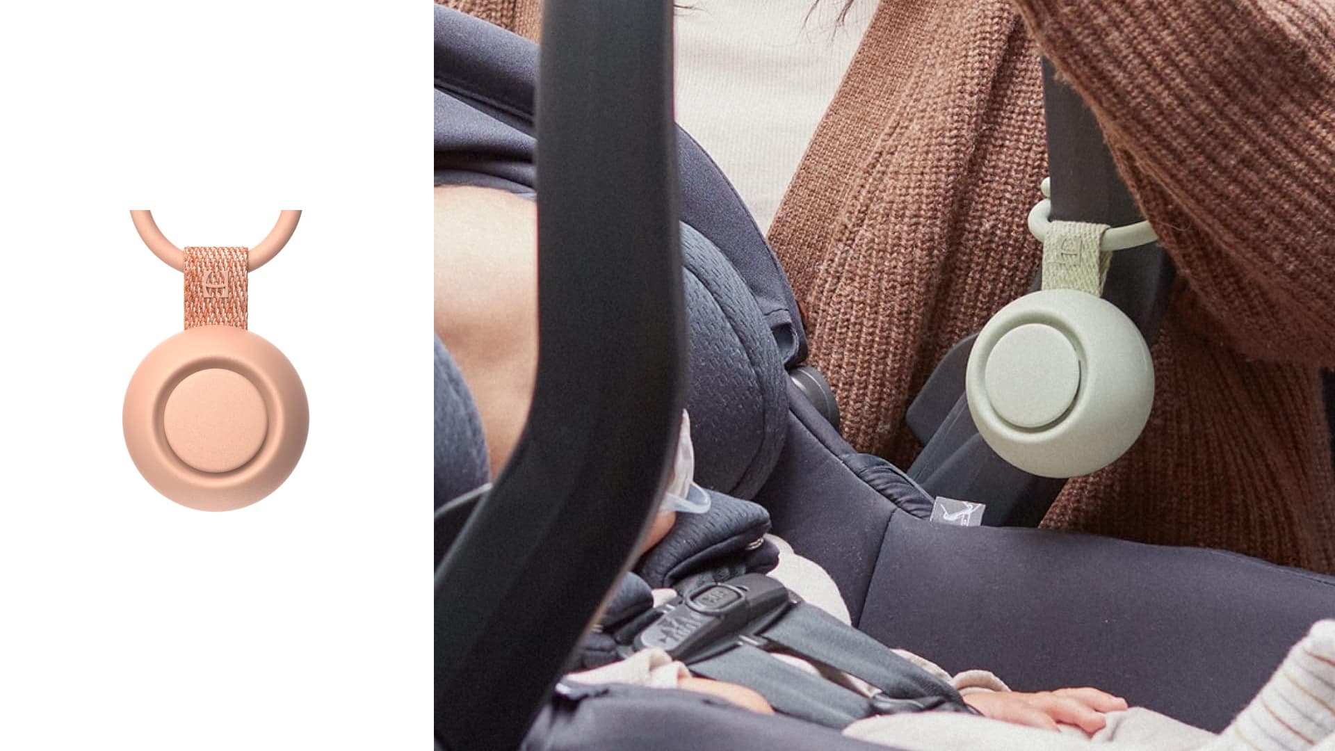 Hatch Rest Go | Portable Sound Machine for Babies and Kids | Sleep Soother | 10 Soothing Sounds | White Noise | Shush | Travel | Registry Gift | Baby Shower | Clips on Stroller | Putty