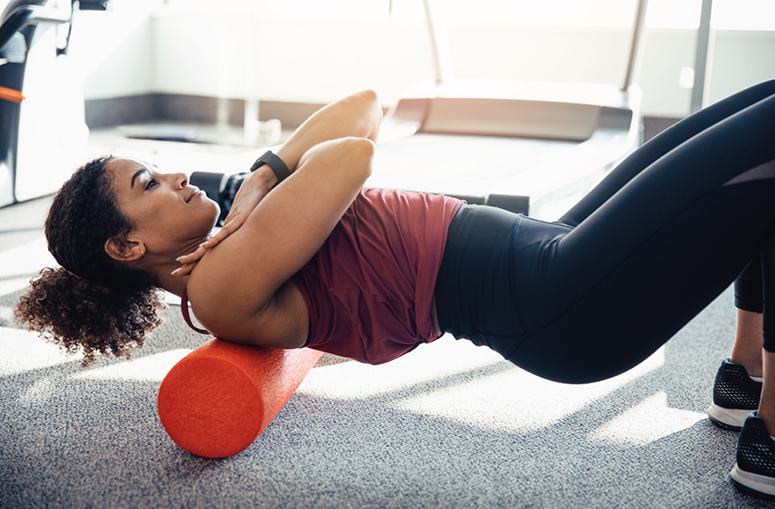 Featured image for The one body part you’re not foam rolling but should, according to a physical therapist