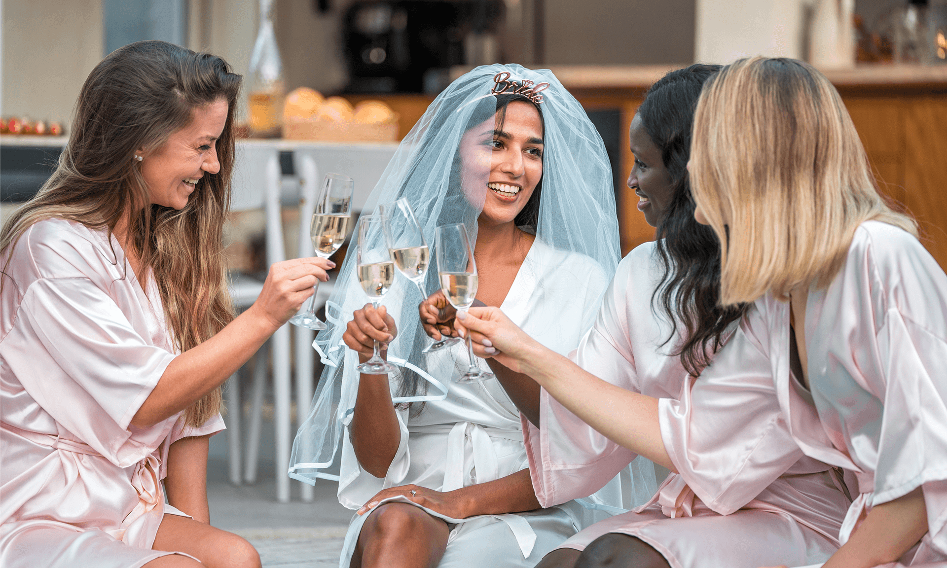 Women at a bachelorette party