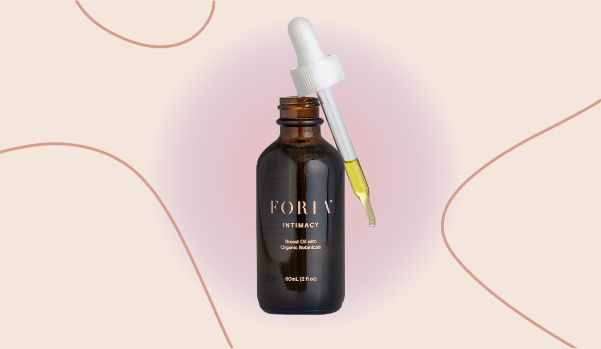 Featured image for What Happened When I Tried Foria's New Breast Oil To Turn Myself On