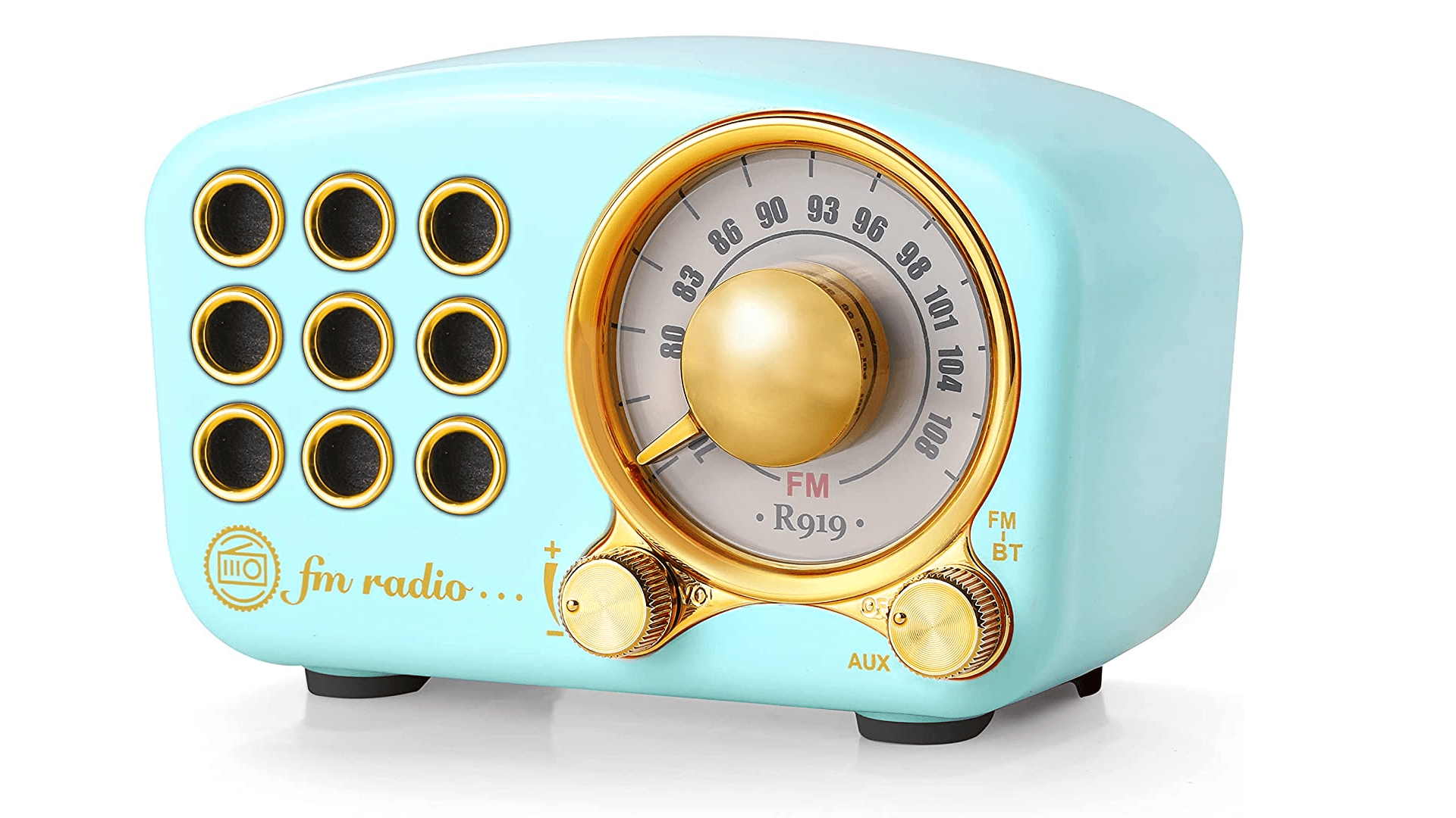 A retro-inspired speaker