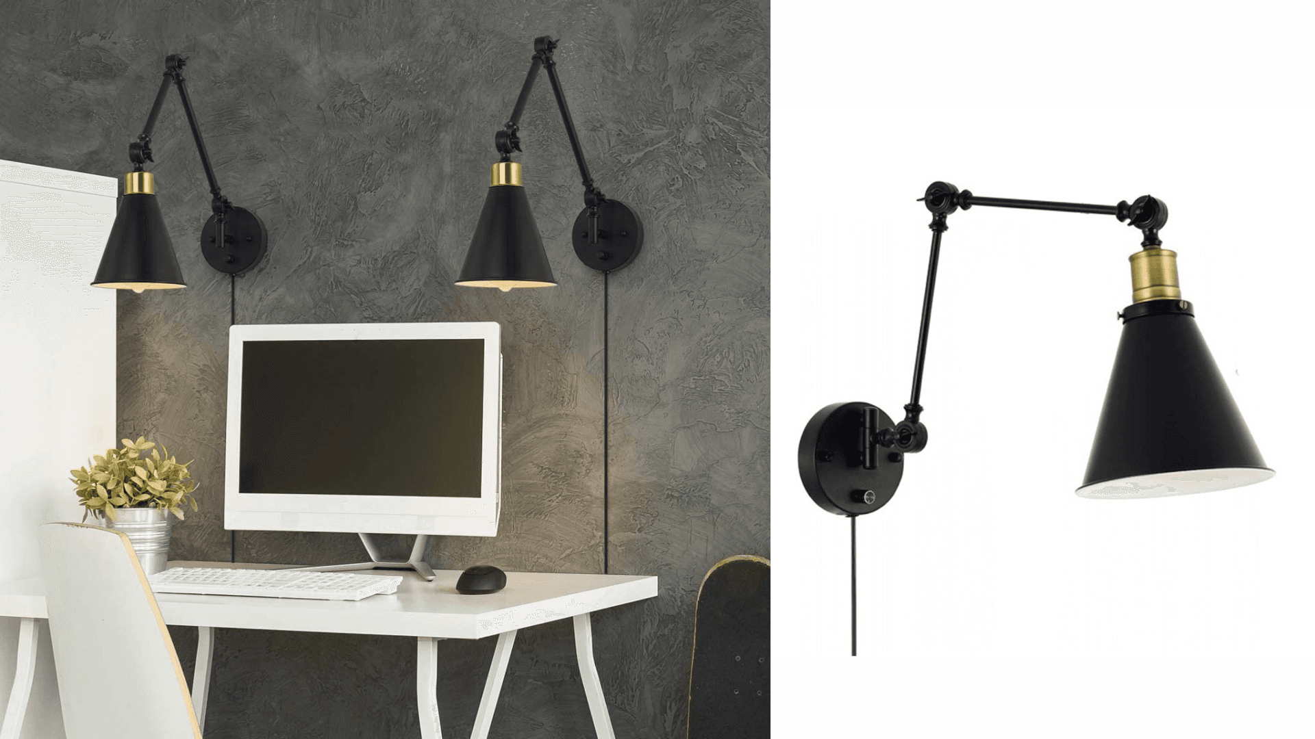 plug-in sconces
