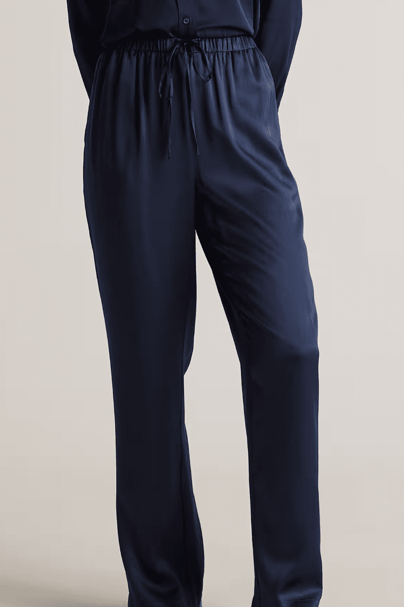 silk pants