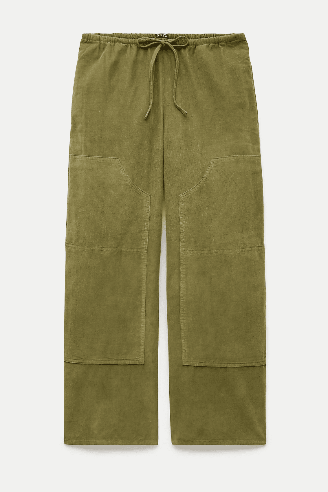 corduroy drawstring pants