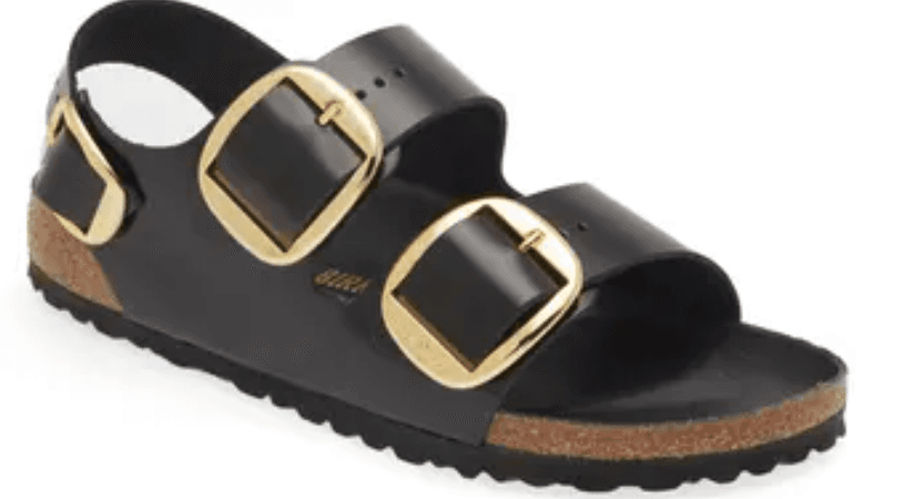 Most Luxurious Sandal: Birkenstock Milano Big Buckle Slingback Sandal