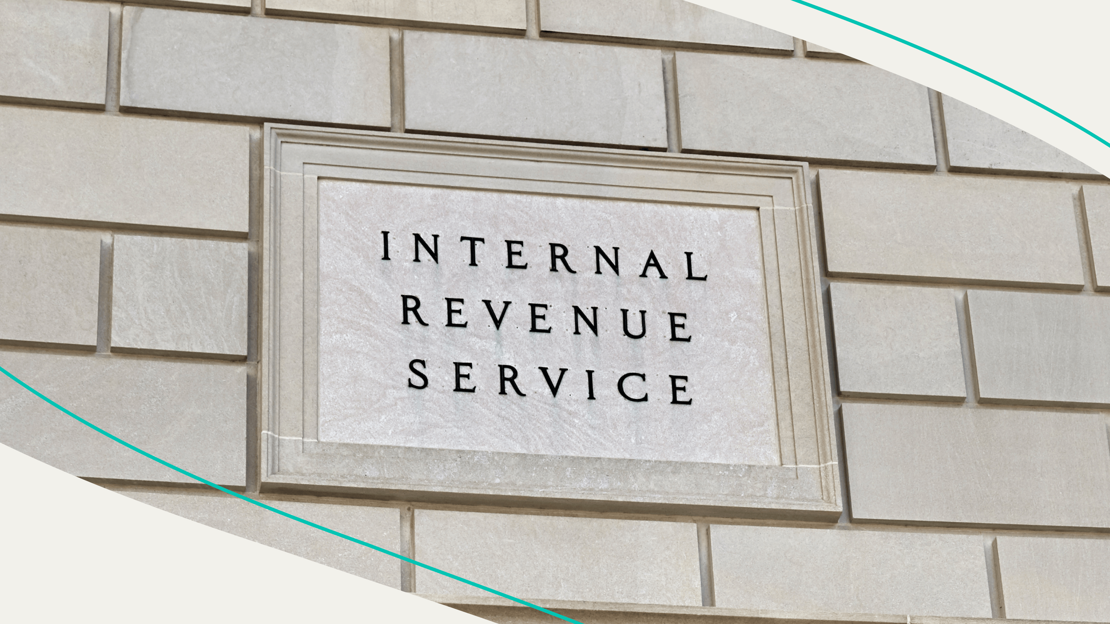 Internal Revenue Service sign