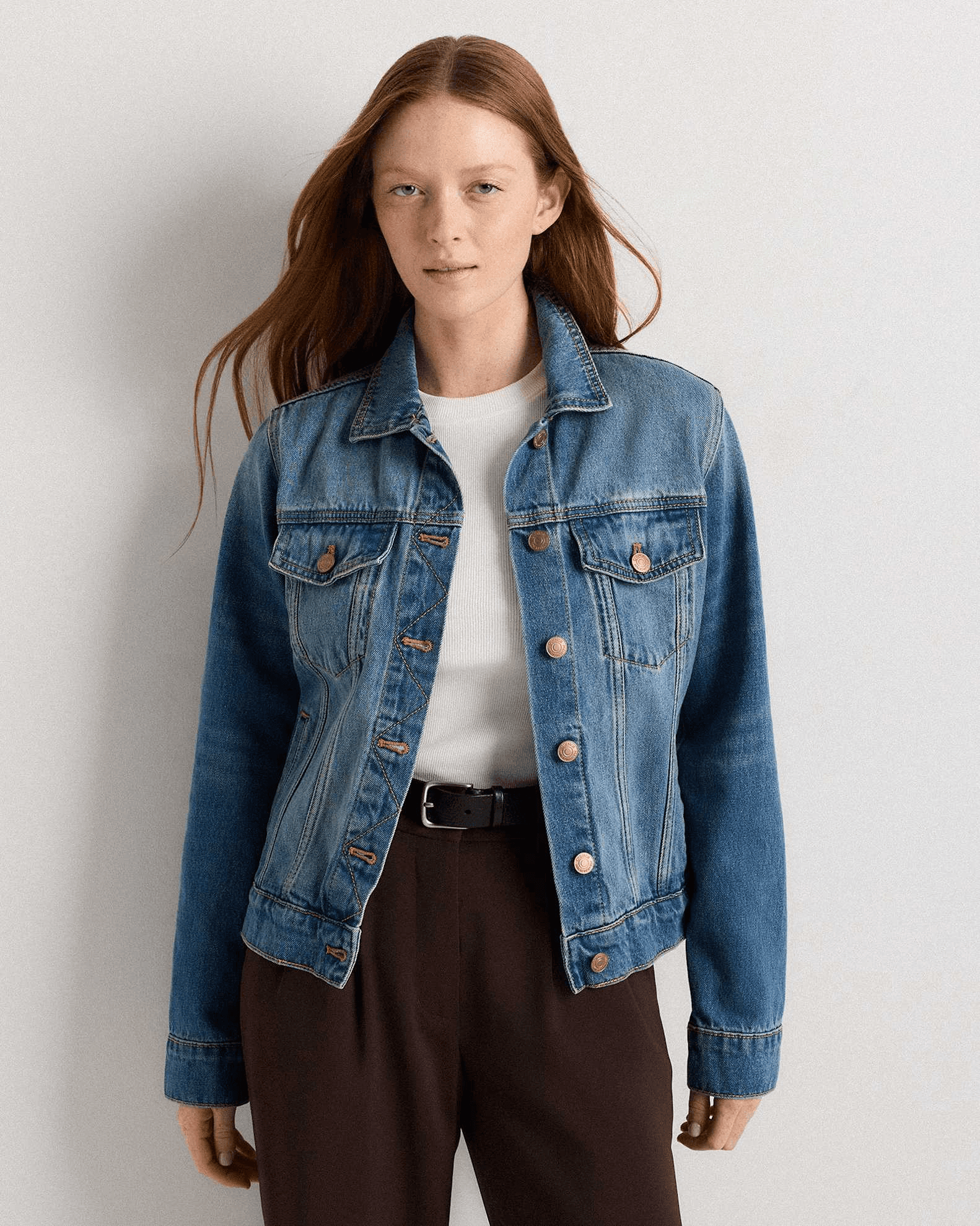 Quince 100% Organic Cotton Denim Jacket