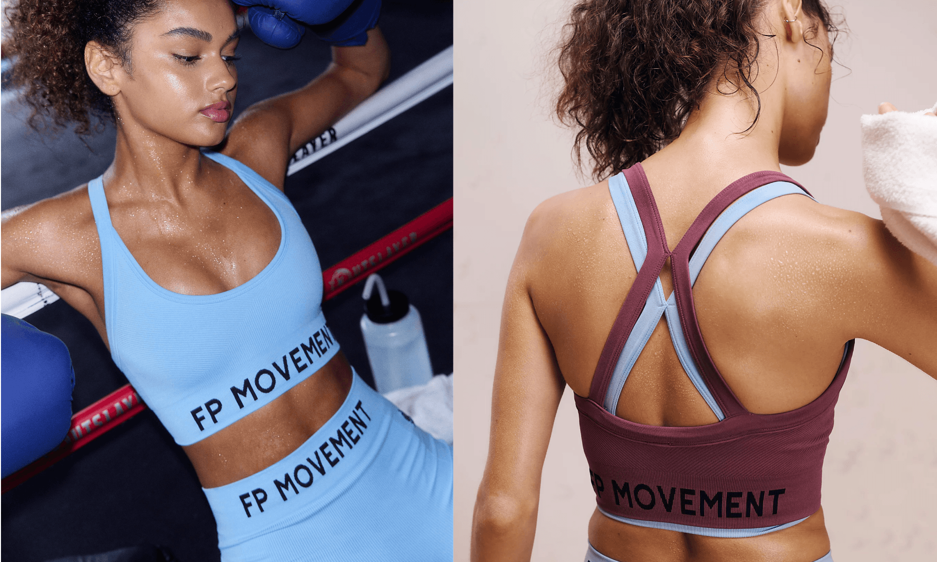 Logo bra vintage-style