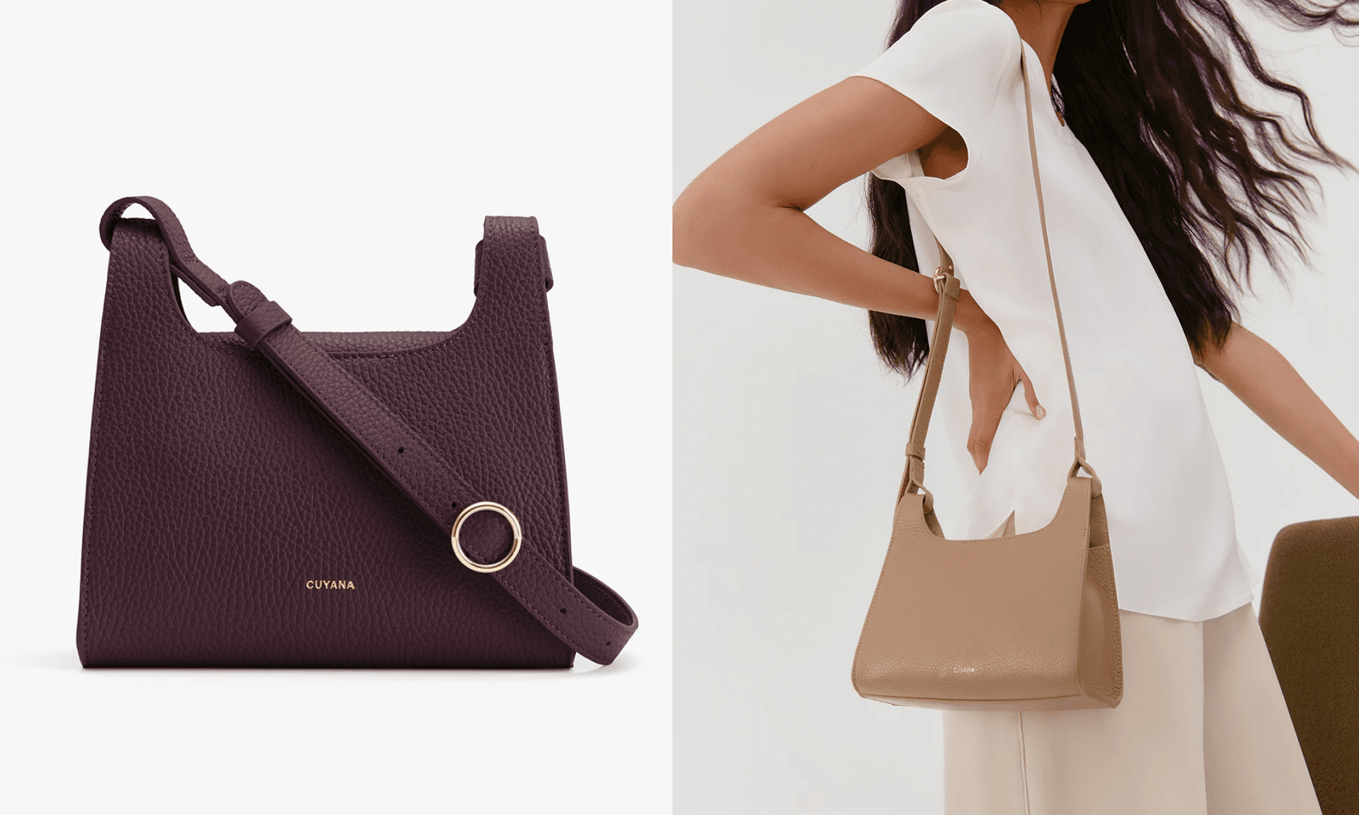 Mini Double Loop Crossbody Bag Cuyana