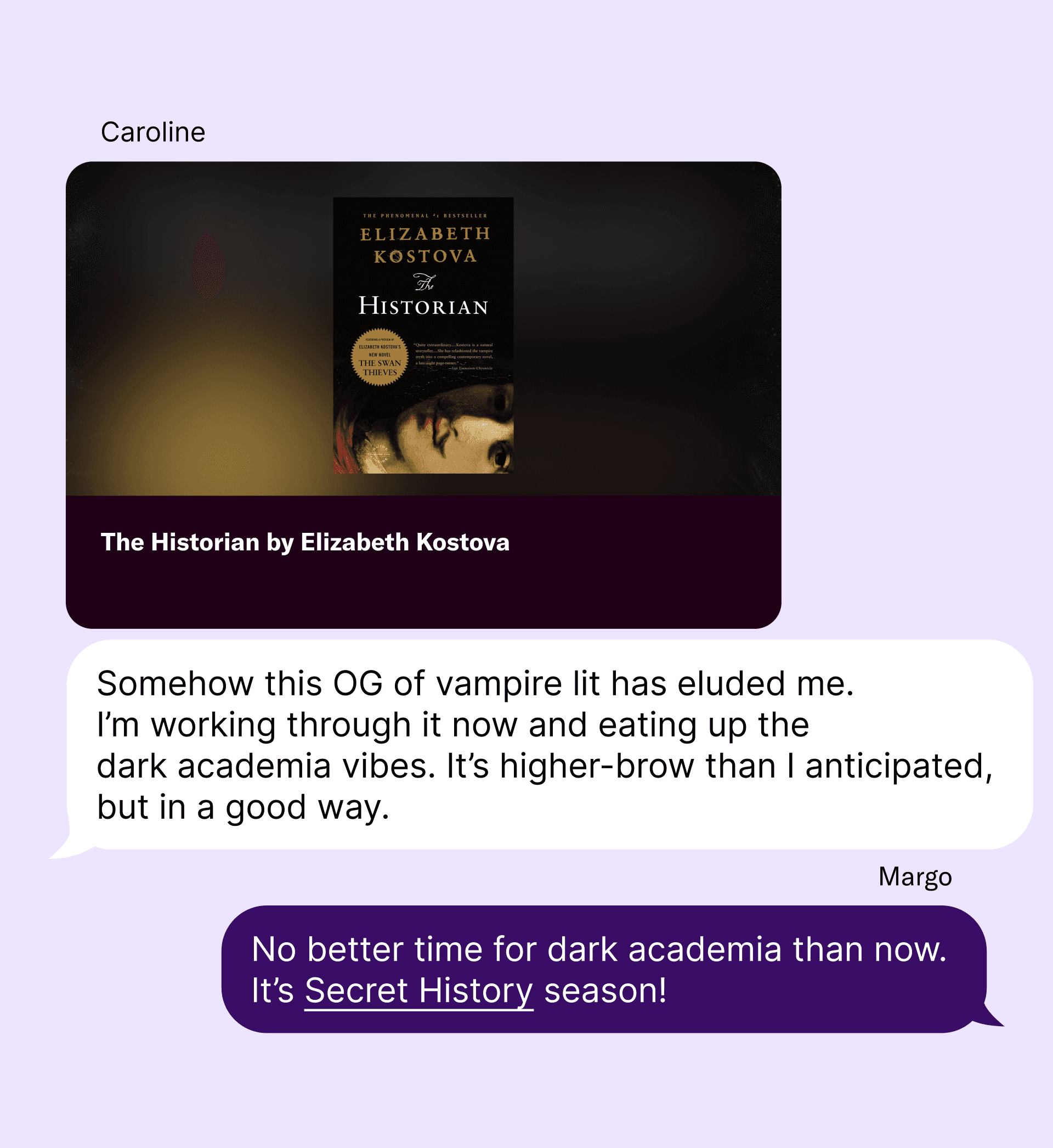 text bubbles
