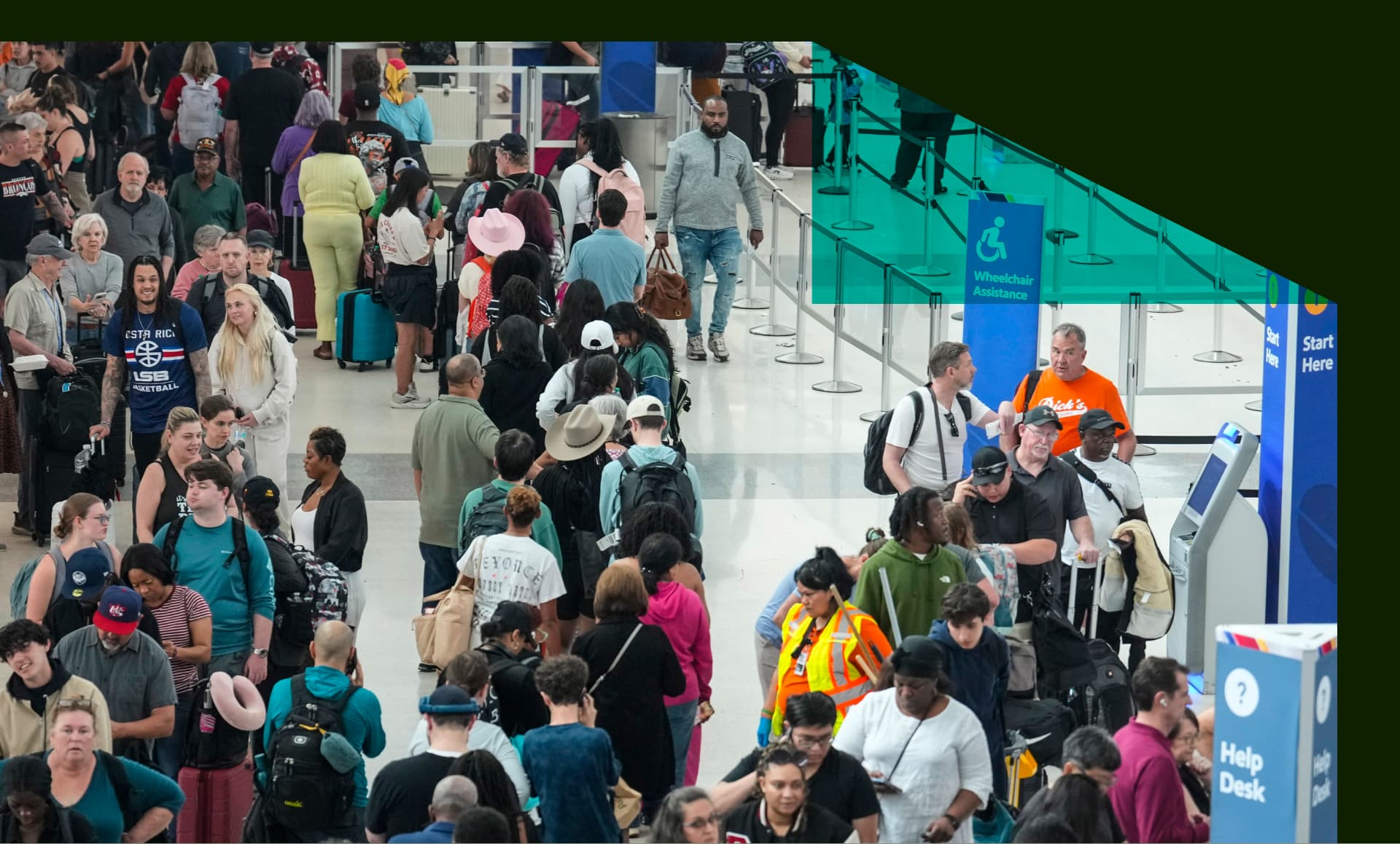 A Seine river bus boat docks in front the Eiffel Tower adorned with Olympic rings ahead of the Paris 2024 Olympic and Paralympic Games in Paris in July 16, 2024