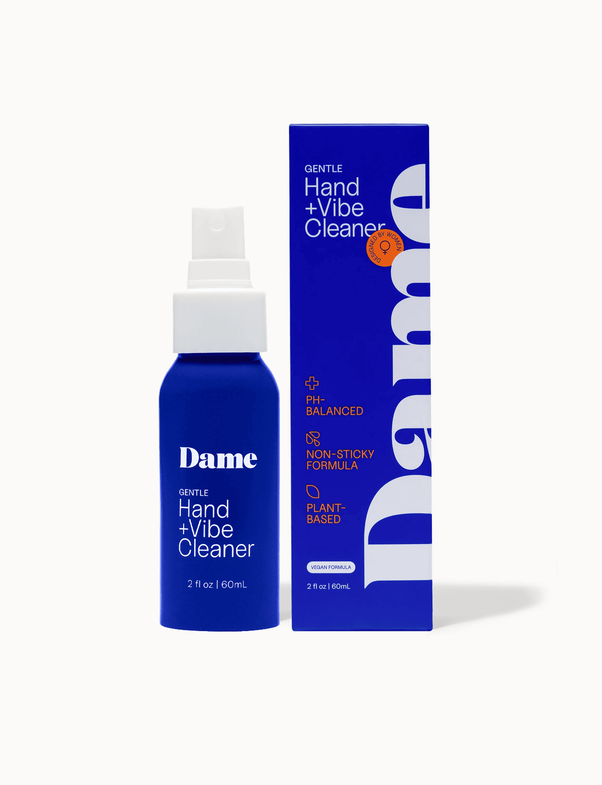 Dame hand and sex toy cleaning and disinfecting toy cleaner spray